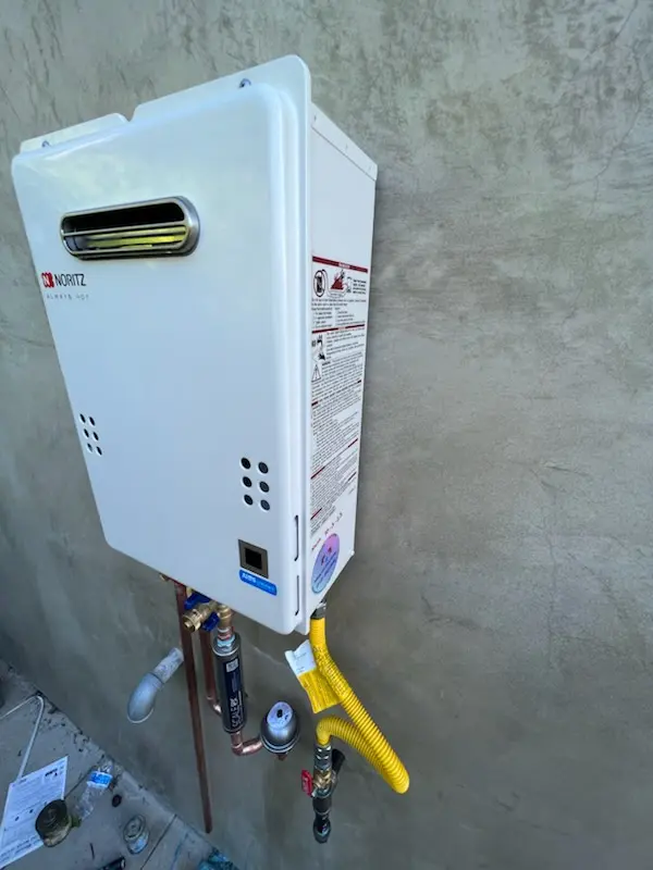 Tankless water heater installation for Melbourne homes